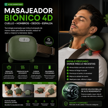 Masajeador biónico 4D Inteligente